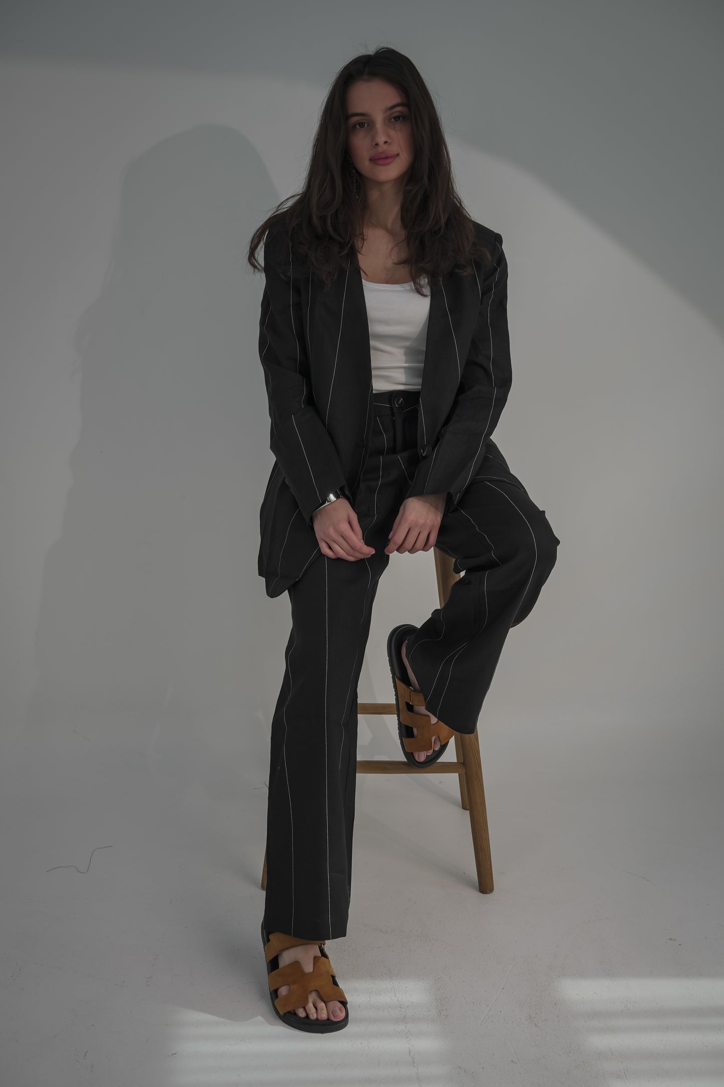 Blazer & pants stripe