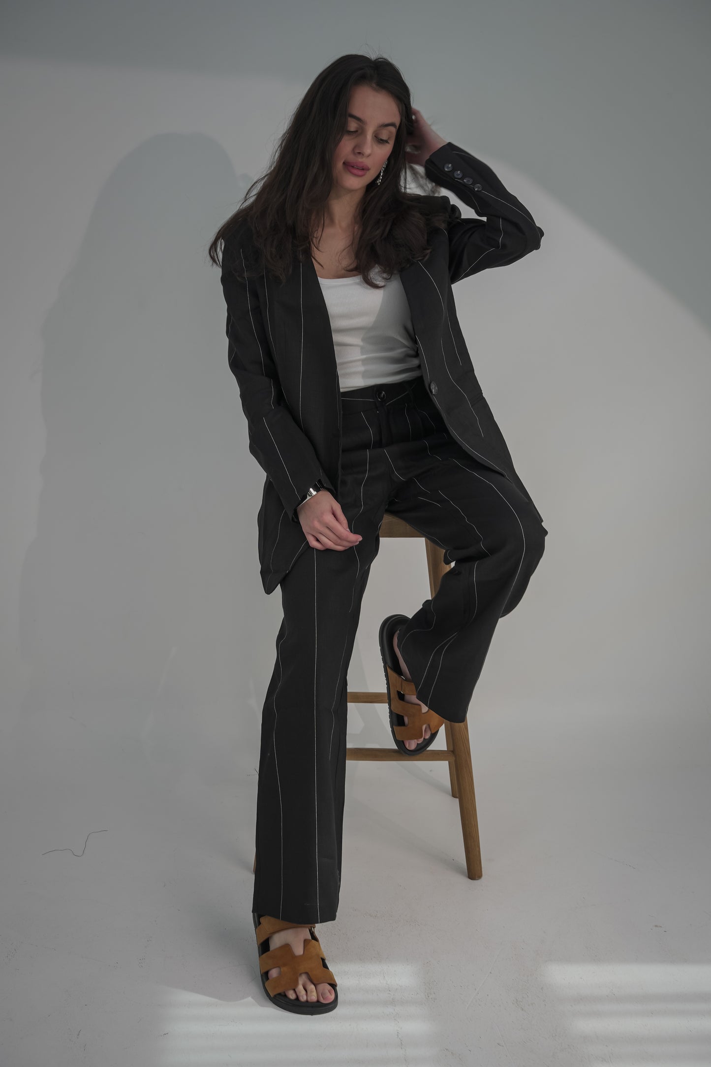 Blazer & pants stripe