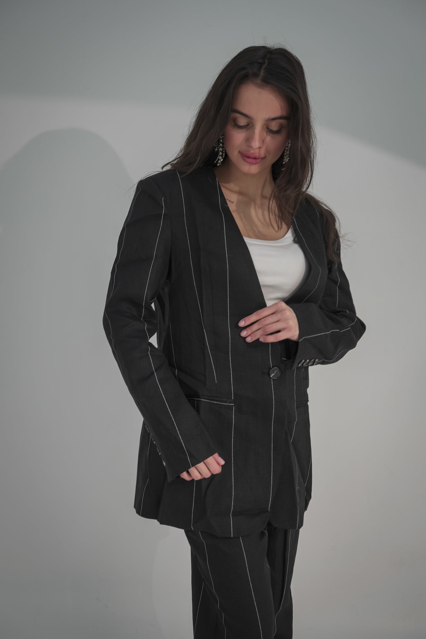 Blazer & pants stripe