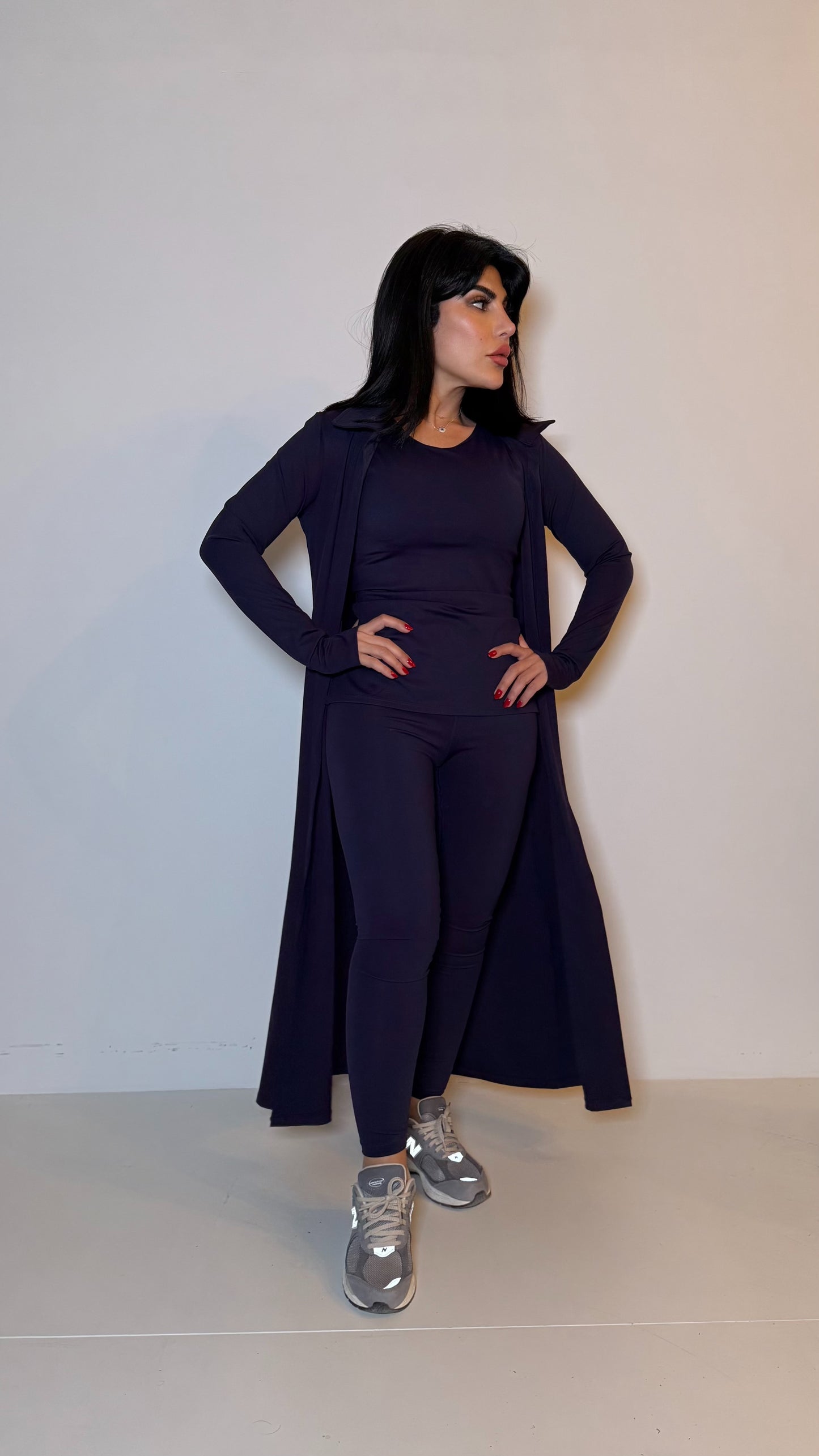 Kimove navy blue long sleeve set