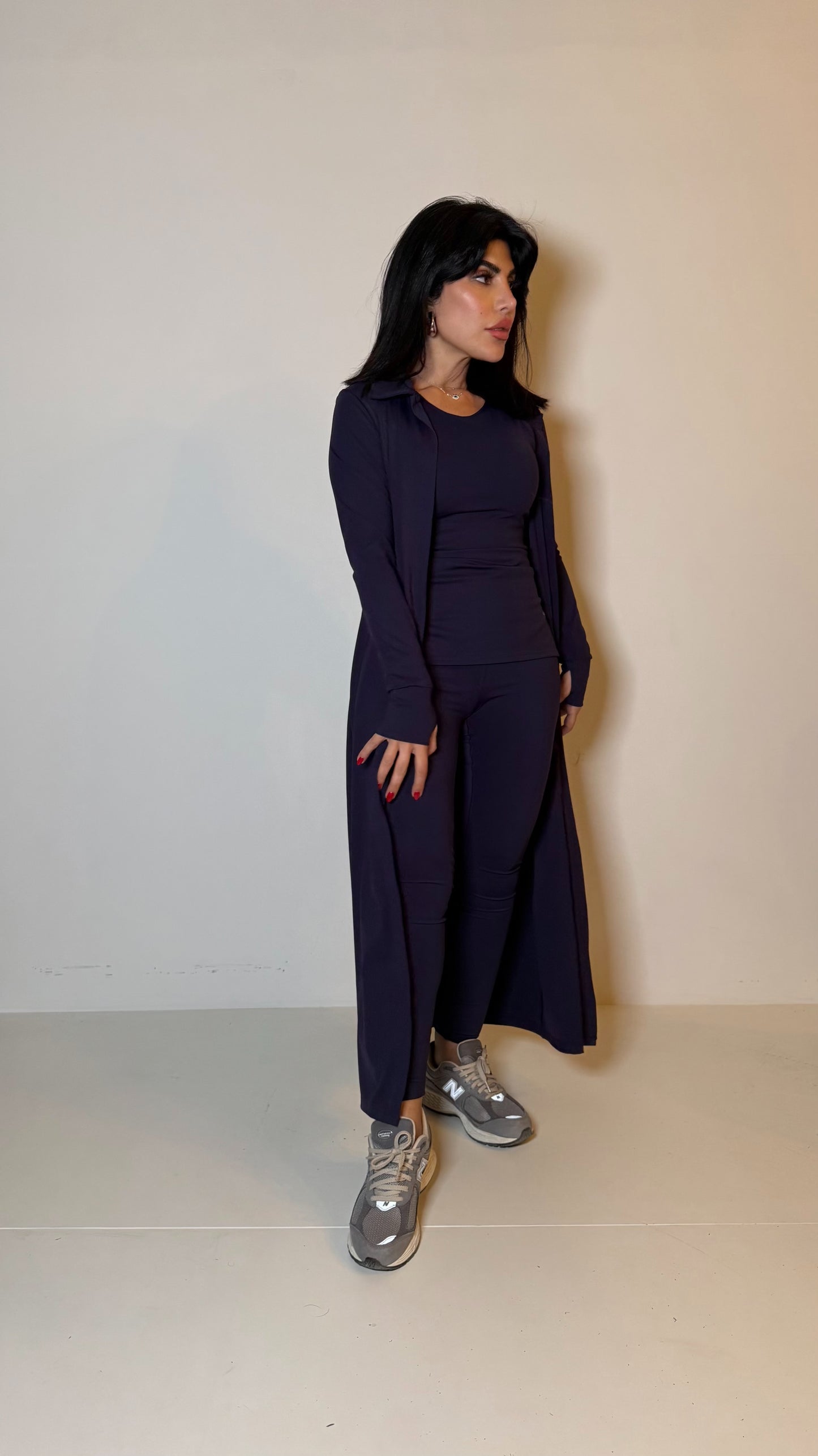 Kimove navy blue long sleeve set