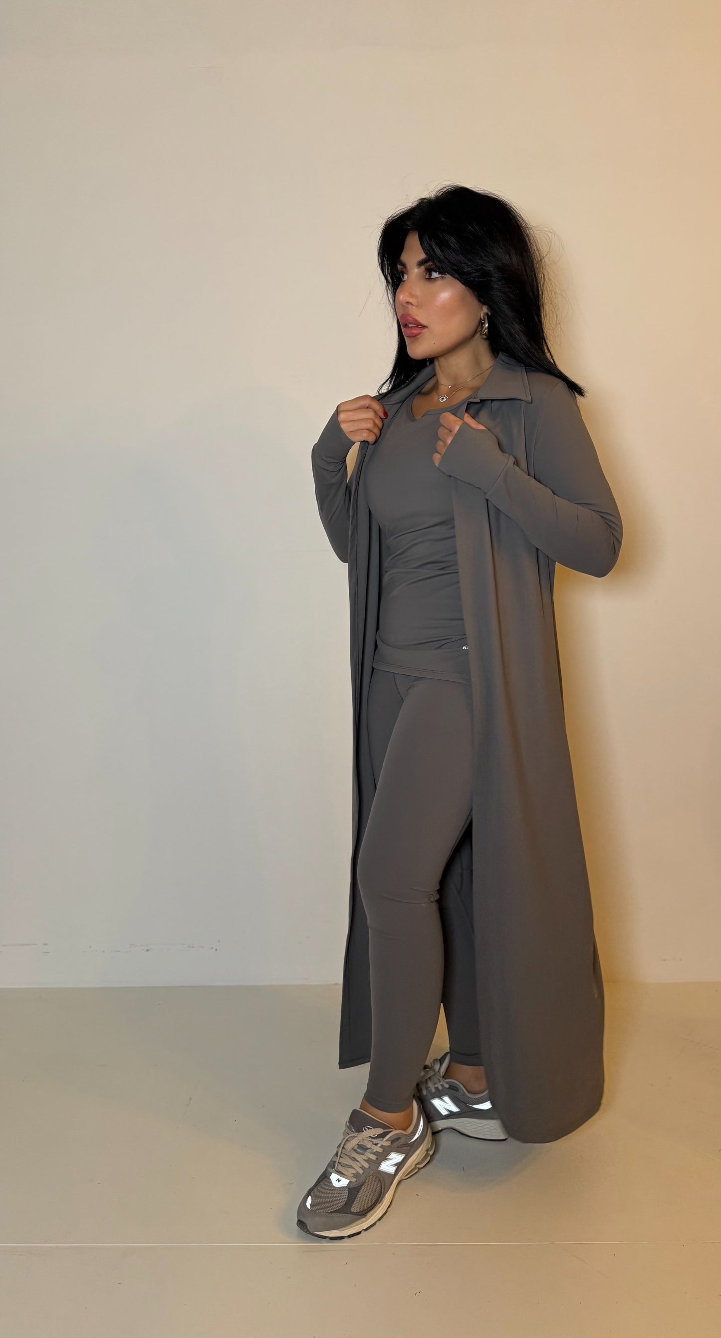 Kimove gray long sleeve set