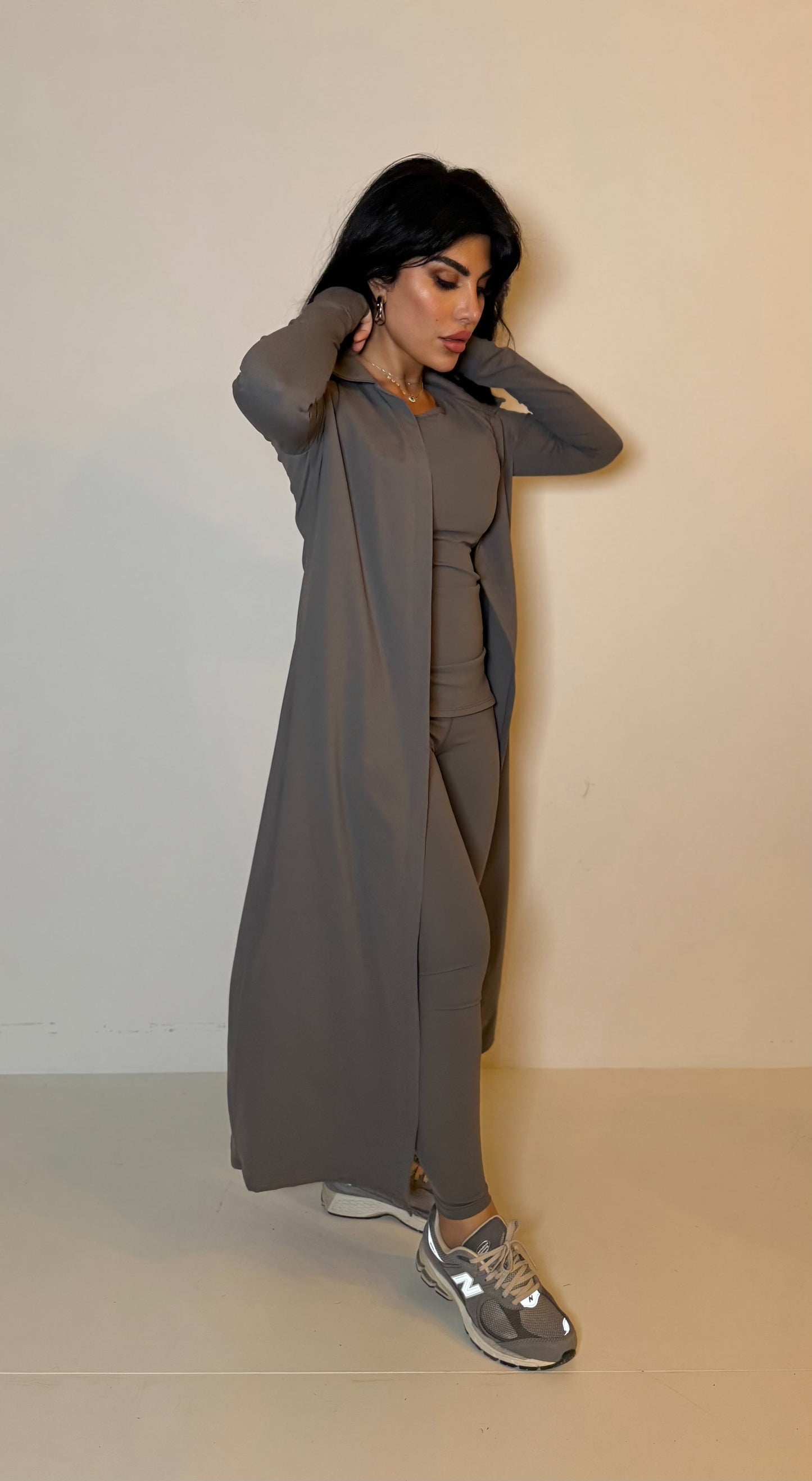 Kimove gray long sleeve set