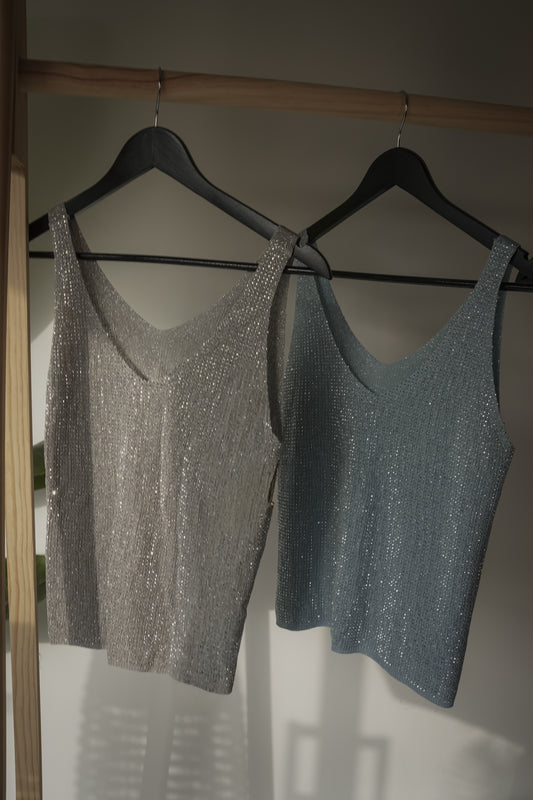 Sparkle knit top