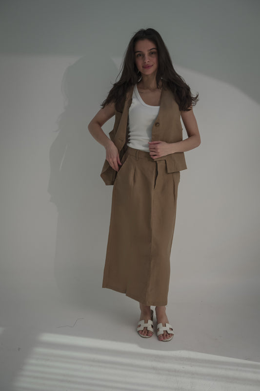 Skirt & vest