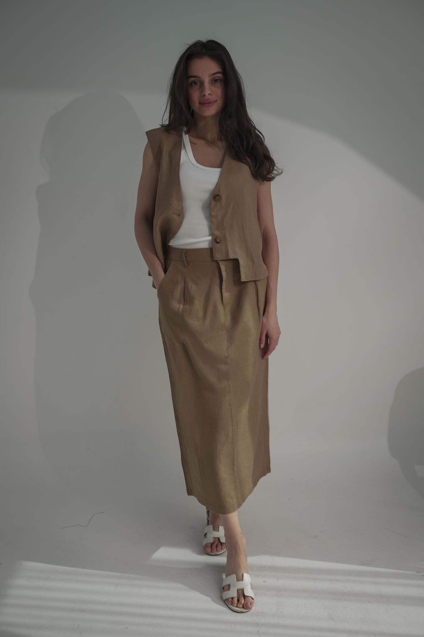 Skirt & vest