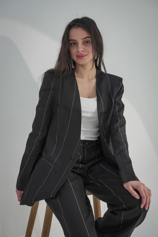 Blazer & pants stripe