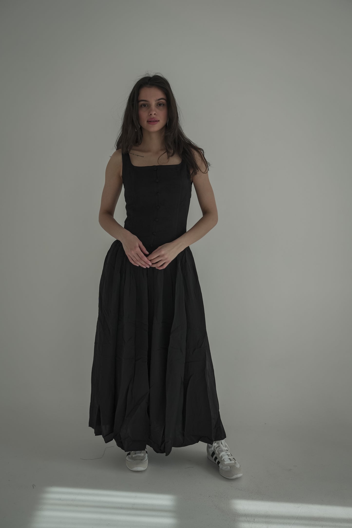 Black long dress Japanese