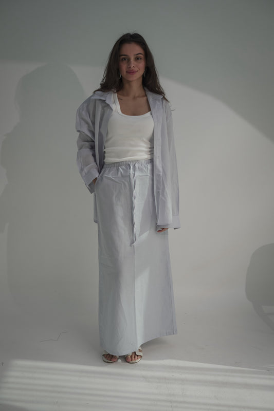 Skirt and shirt
